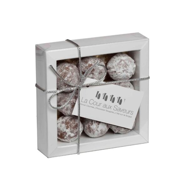 Truffes au Grand-Marnier. Coffret de 16 pièces - 225 g environ